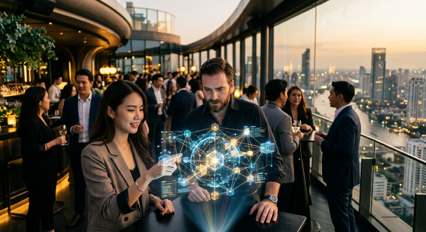 crypto communities connecting in Bangkok — كيف يمكنك الحصول على NFTs مجانية وإيردروبات في بانكوك؟