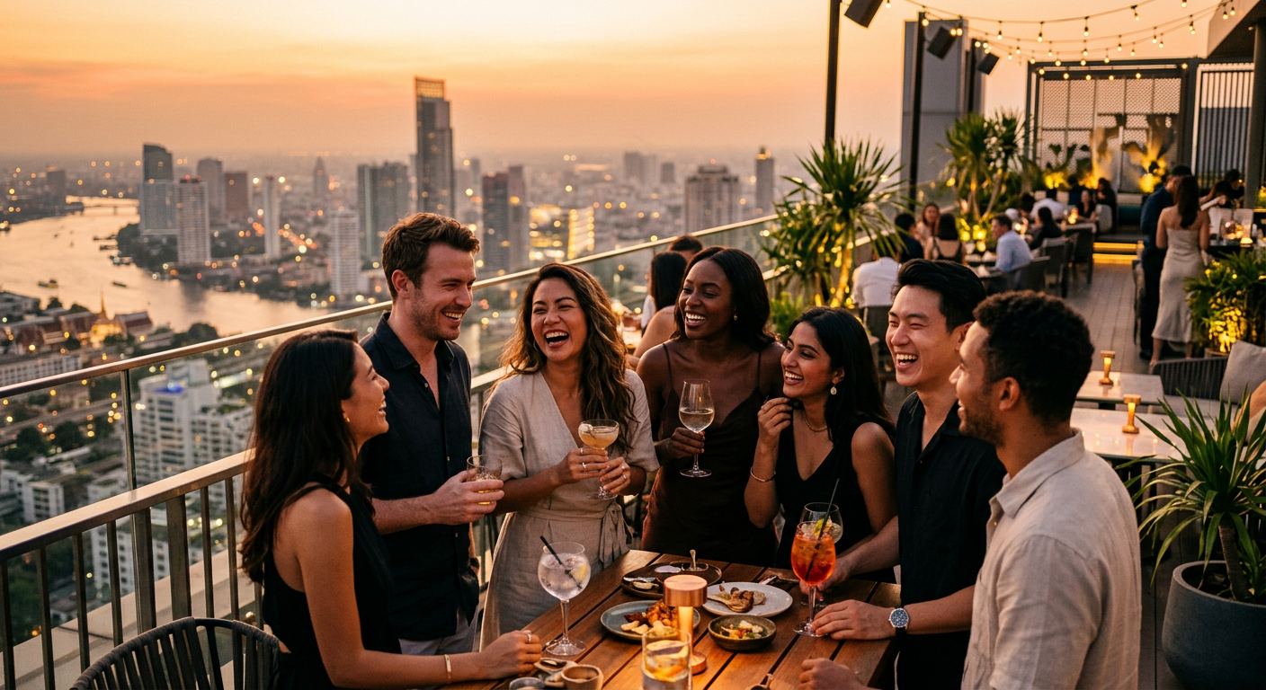 make friends connecting in Bangkok — Faça Amizades em Bangkok: Seu Guia Definitivo para Conectar-se na Capital Tailandesa