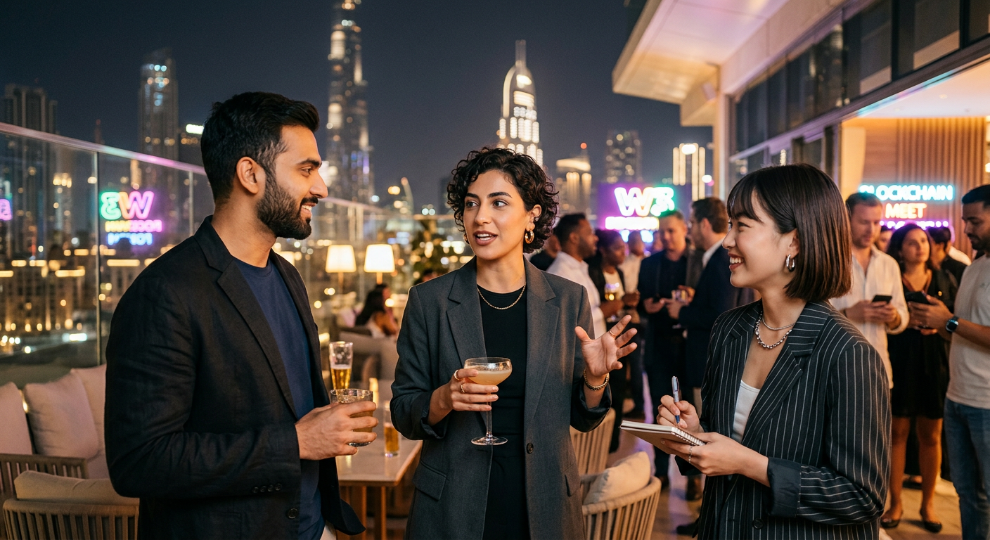 nft holders connecting in Dubai — كيف تحصل على NFT مجانية ومكافآت إيردروب للعملات المشفرة في دبي؟
