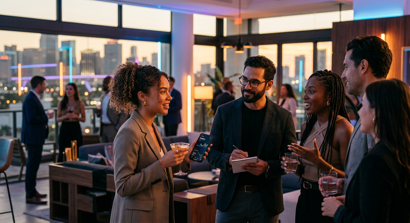 nft holders connecting in Miami — Descubre Cómo Reclamar NFTs Gratuitos y Airdrops en Miami