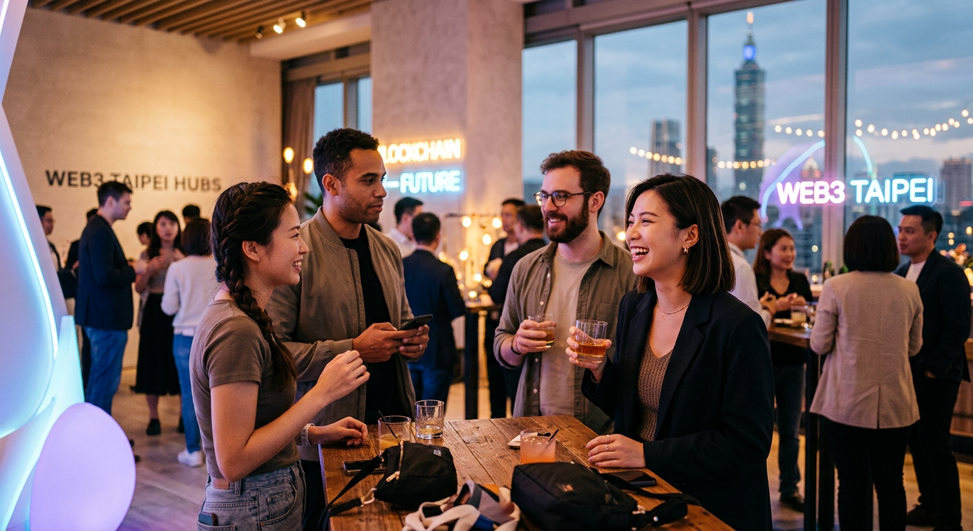 nft holders connecting in Taipei — Desbloquea NFTs y Airdrops de Criptomonedas Gratis en Taipéi con Meeet