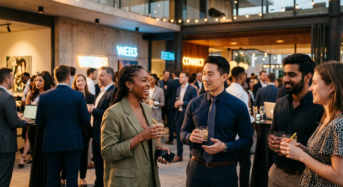 nft holders connecting  — Azuki DAO: O Futuro da Blockchain, Conectando-se na Vida Real com Meeet