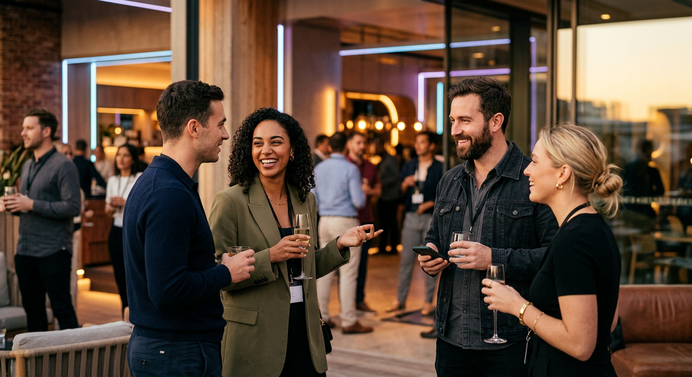 nft holders connecting  — De Pixels a Personas: La Visión 'Red Bean' de Azuki y el Poder del Networking Global