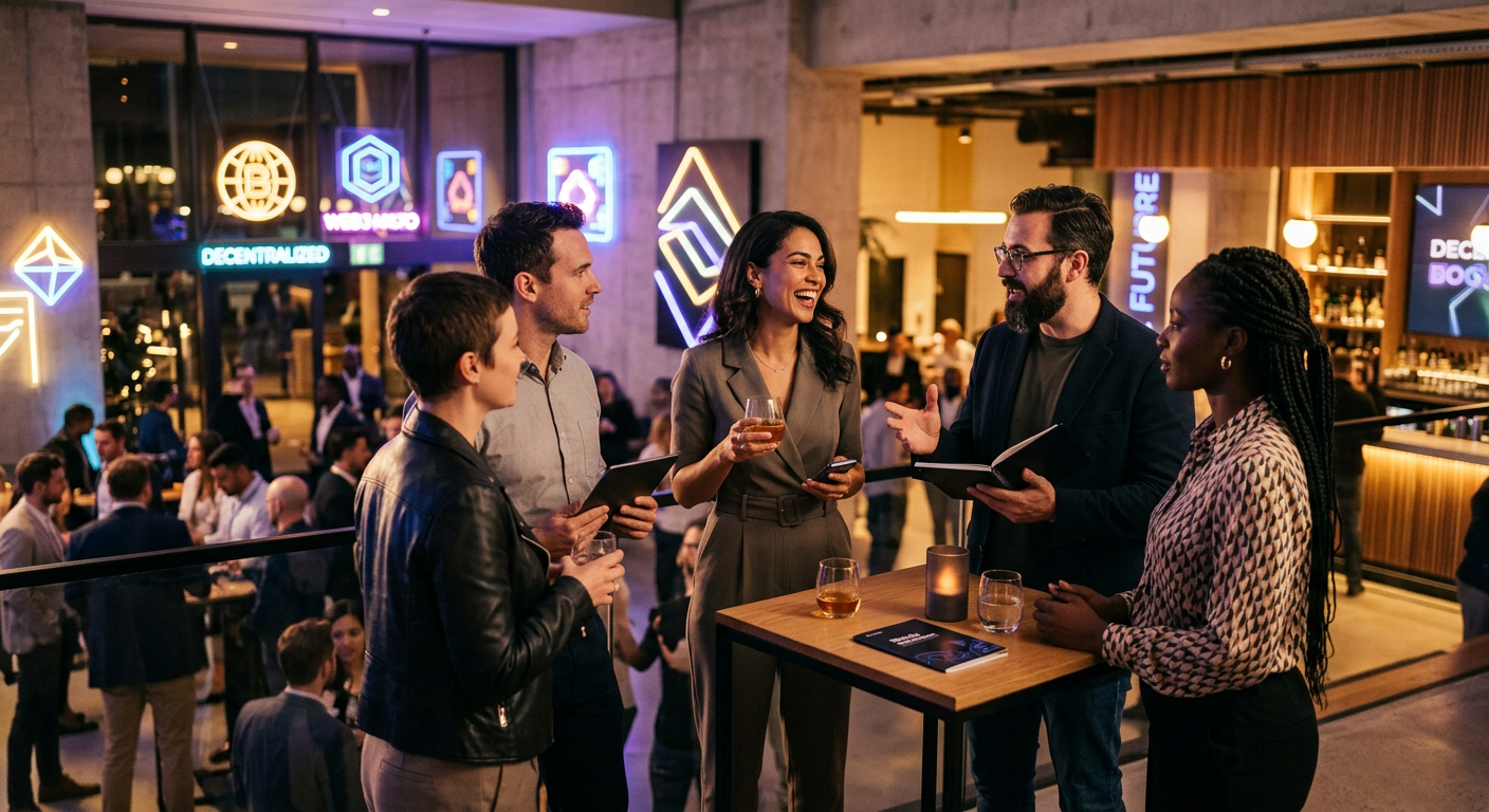 nft holders connecting  — De Pixeles a Personas: El Futuro IRL de Bored Ape Yacht Club
