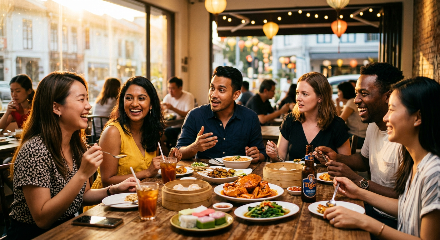 expats connecting in Singapore — सिंगापुर में ब्लॉकचेन कम्युनिटी से जुड़ें: एक्सपैट्स के लिए वेब3 गाइड