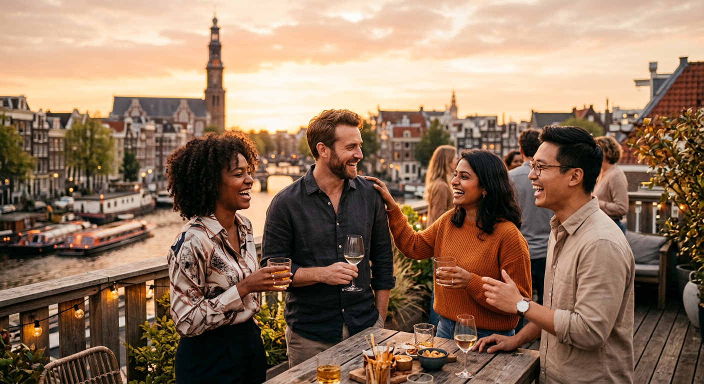 make friends connecting in Amsterdam — How to Connect with Amsterdam's Thriving Blockchain Community?