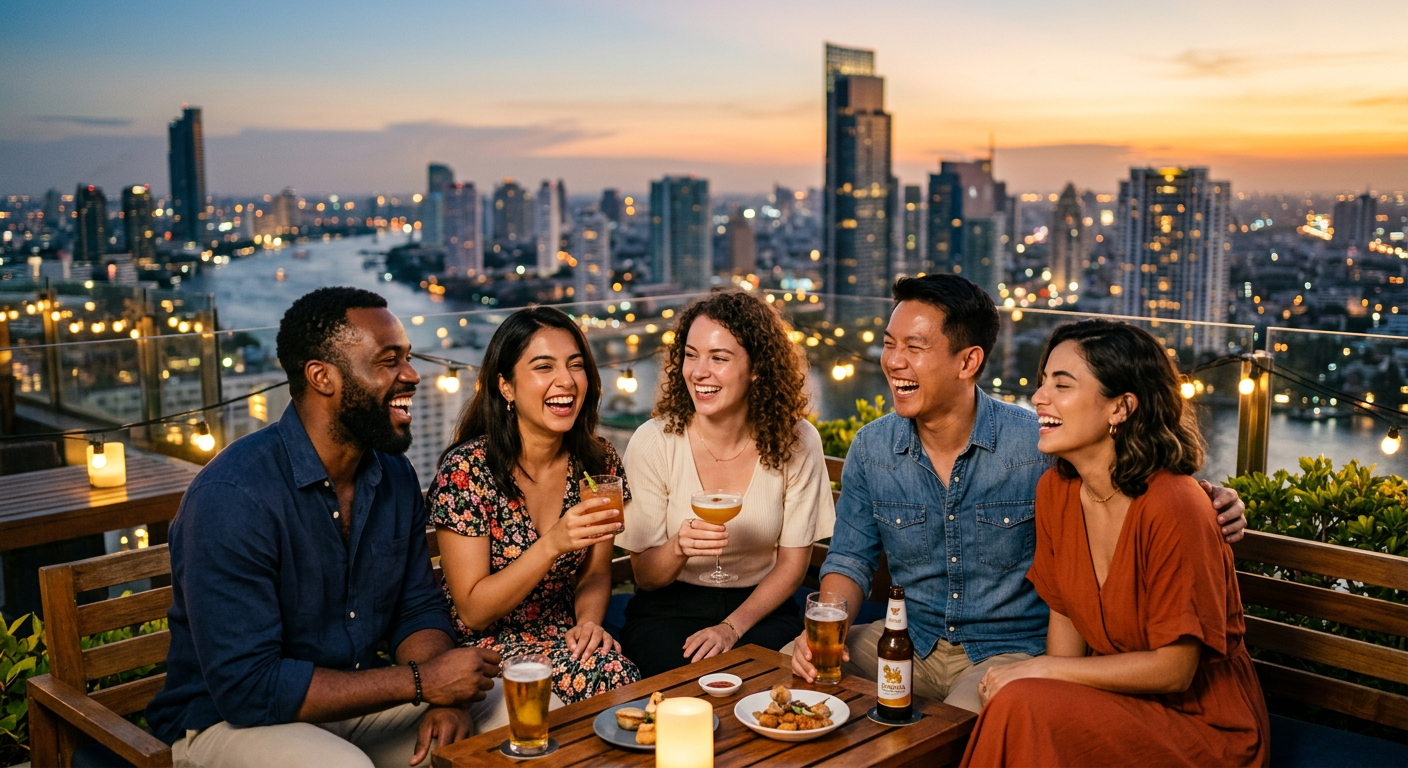 make friends connecting in Bangkok — Connectez-vous à la Communauté Blockchain et Web3 à Bangkok