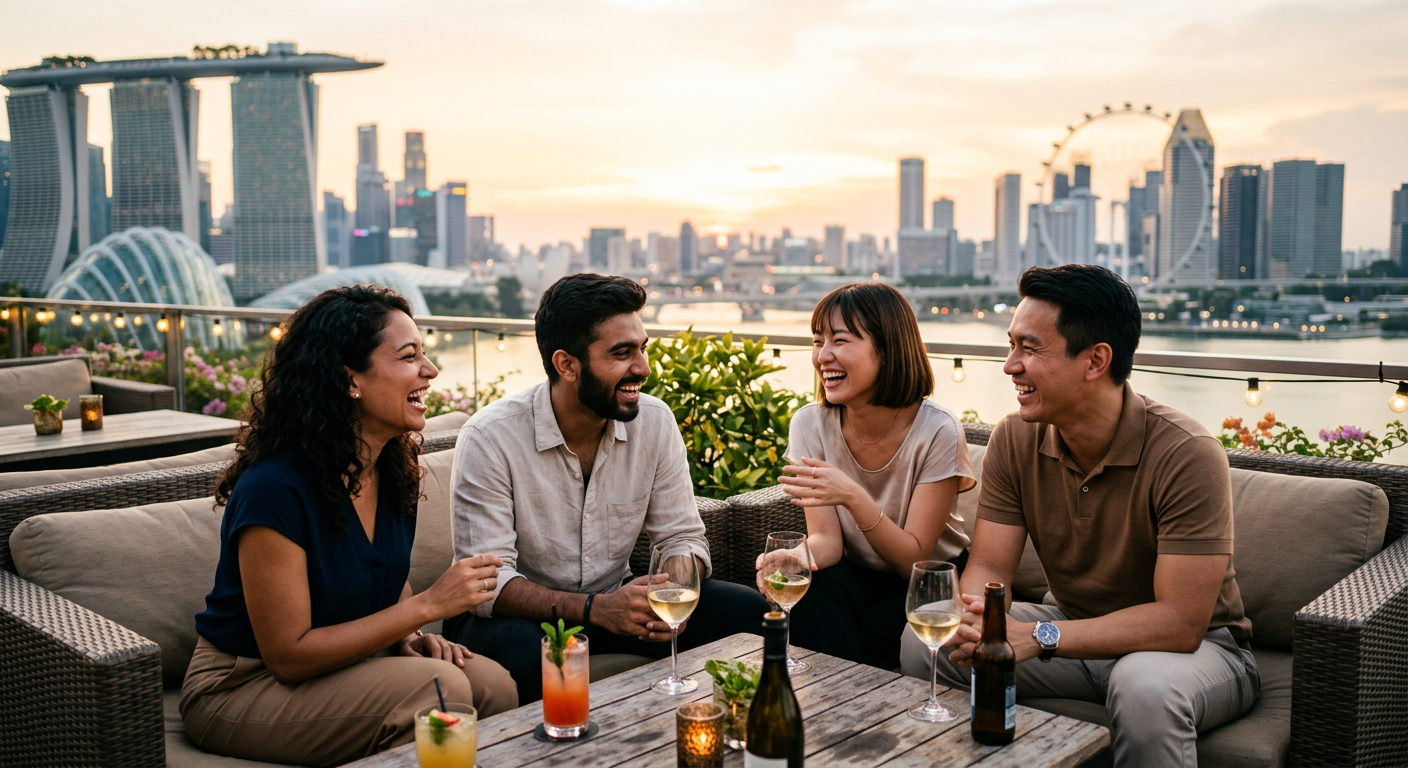 make friends connecting in Singapore — Encuentra tu Tribu Web3: Haz Amigos Blockchain en Singapur