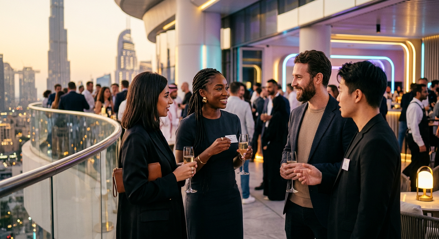 nft holders connecting in Dubai — اكتشف وتواصل مع مجتمع NFT والبلوك تشين المزدهر في دبي