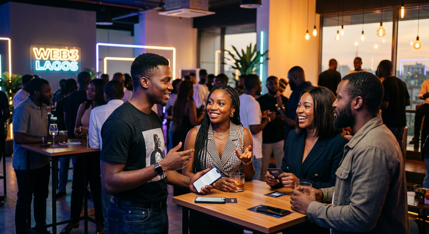 nft holders connecting in Lagos — Como encontrar e participar de comunidades prósperas de Blockchain e NFT em Lagos?