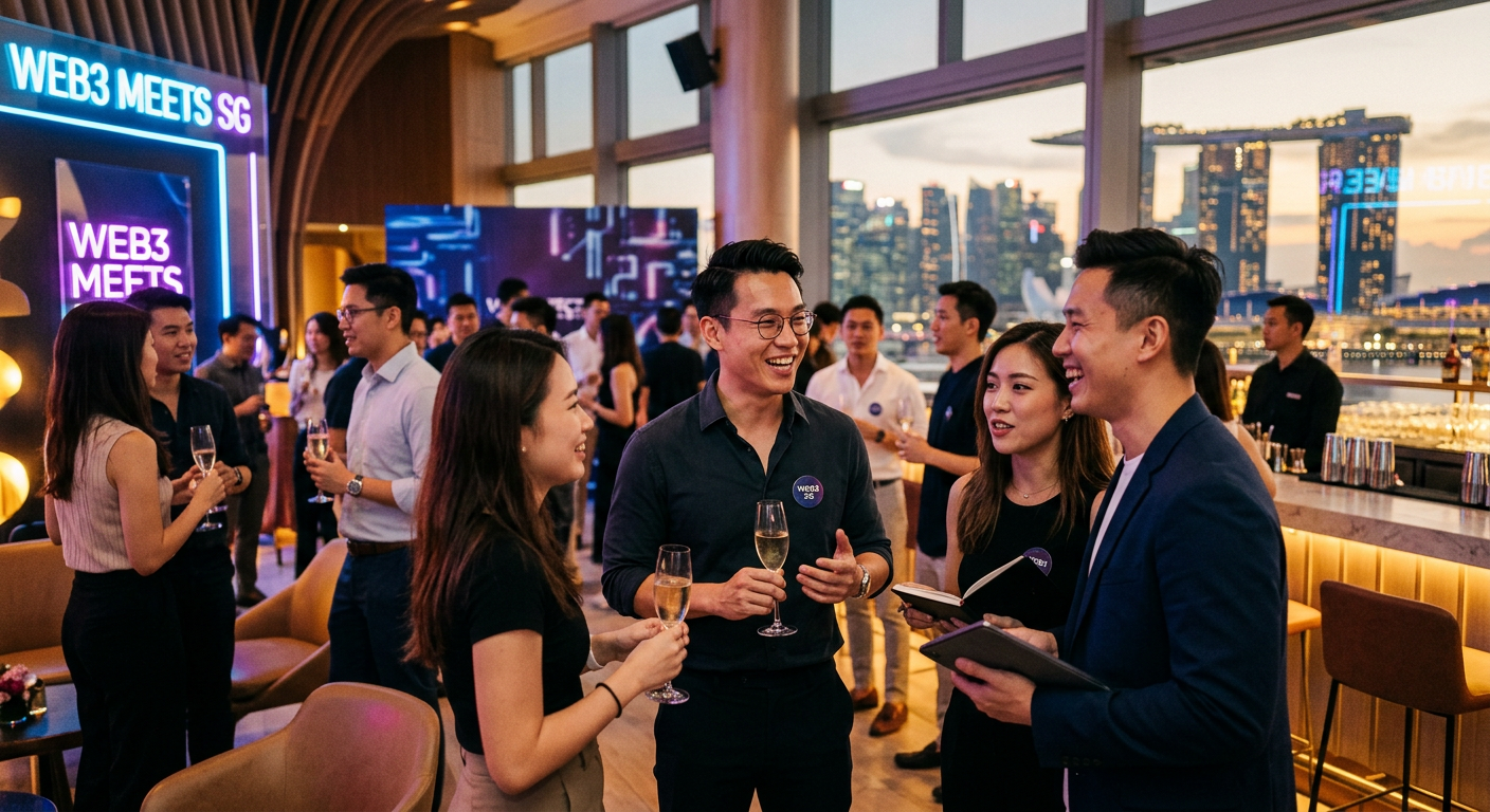 nft holders connecting in Singapore — Singapur: Dein Hotspot zur Blockchain & NFT Community