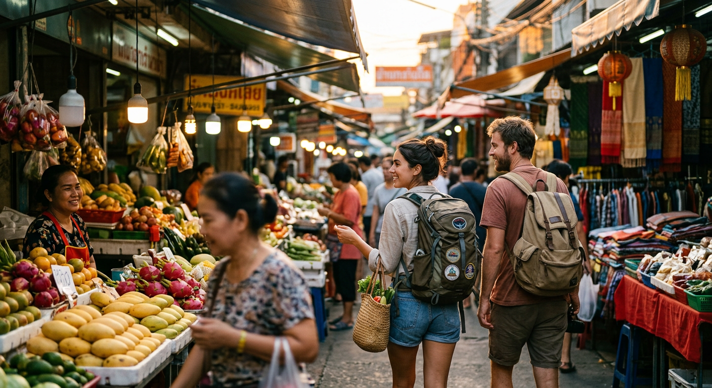 travelers connecting in Bangkok — Blockchain Community Bangkok: Treffen Sie Gleichgesinnte in Thailands Krypto-Metropole