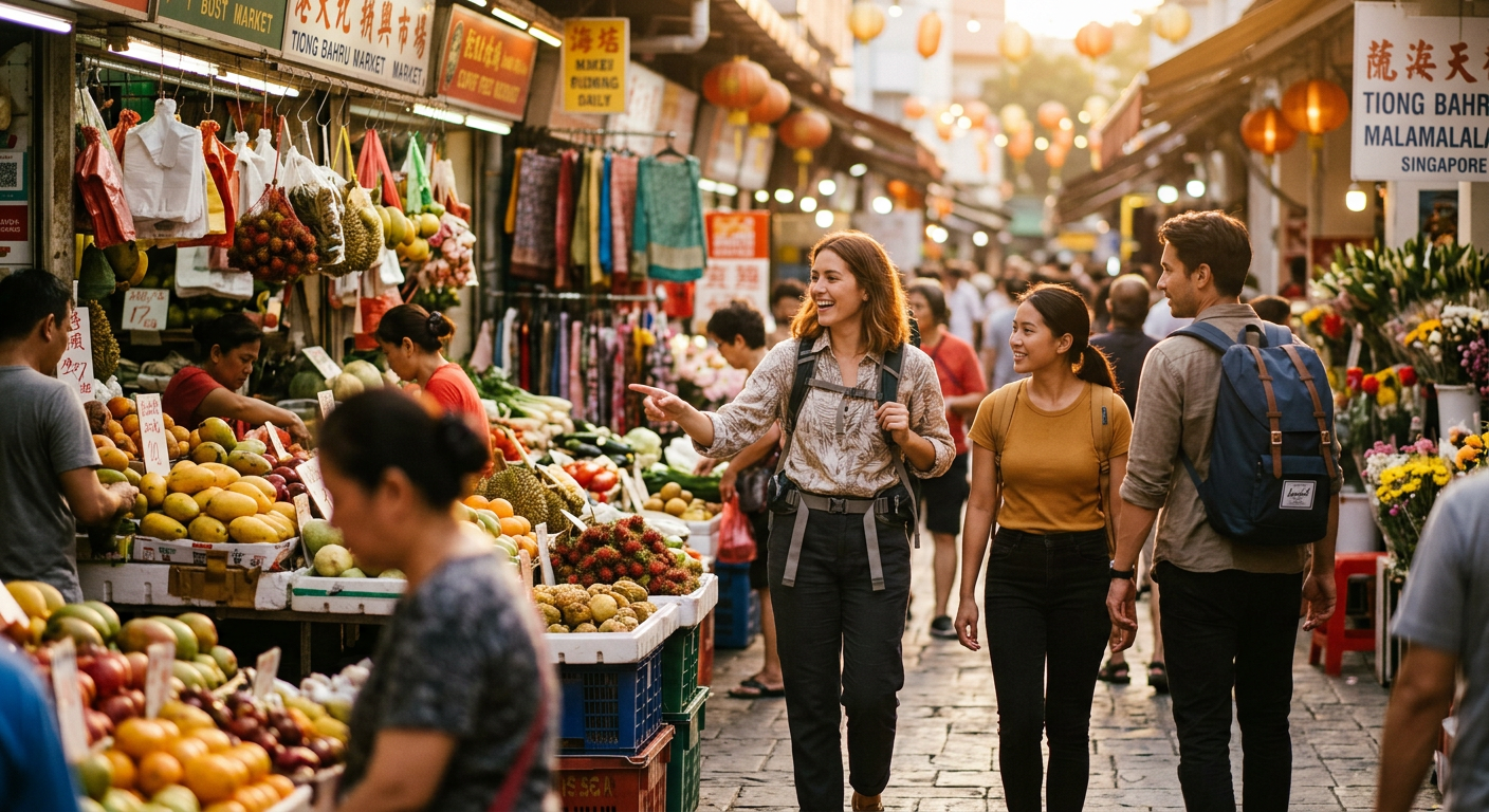 travelers connecting in Singapore — Discover Singapore's Thriving Web3 & Blockchain Community Meetups