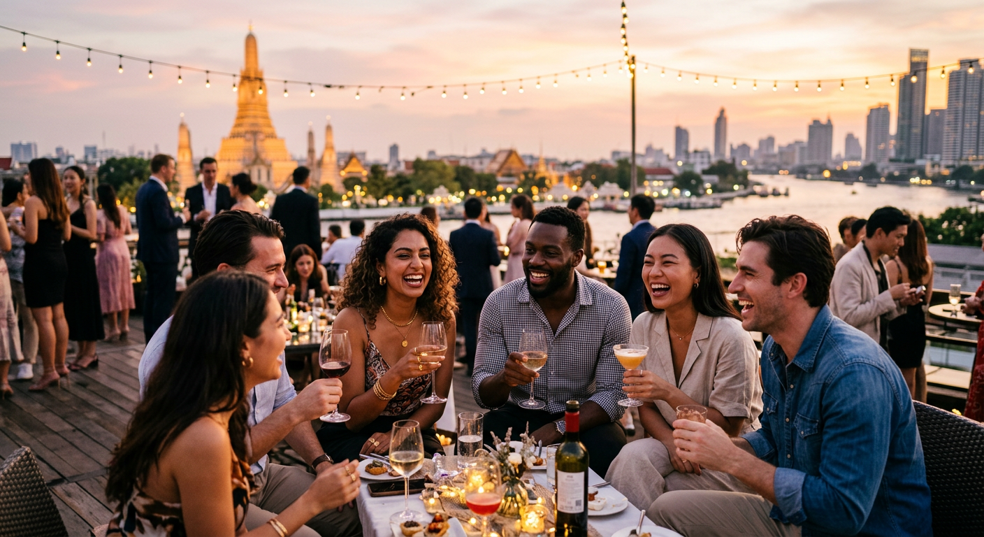 make friends connecting in Bangkok — Descubra e Conecte-se com a Vibrante Comunidade NFT de Bangkok