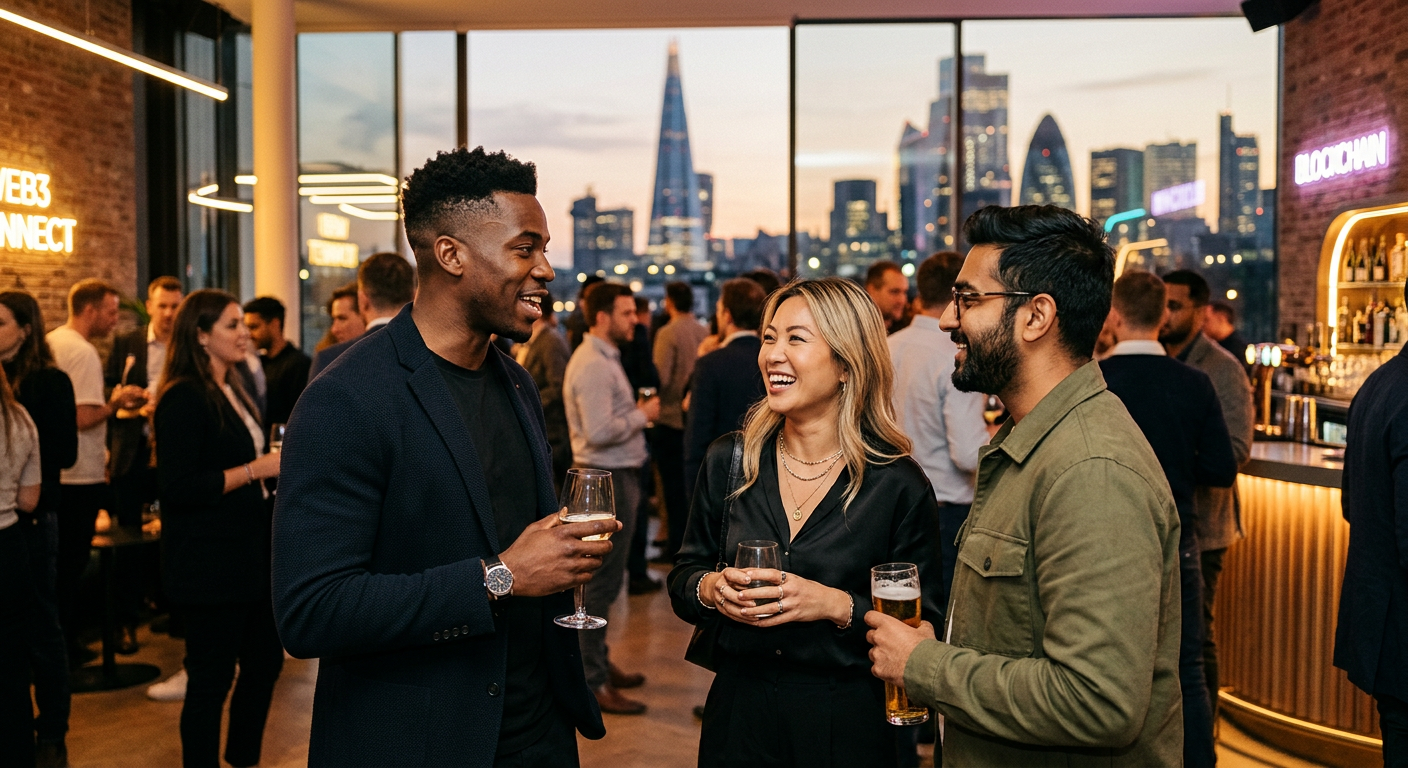 nft holders connecting in London — Wie erfährt man von den neuesten NFT-News und Meetups in London?