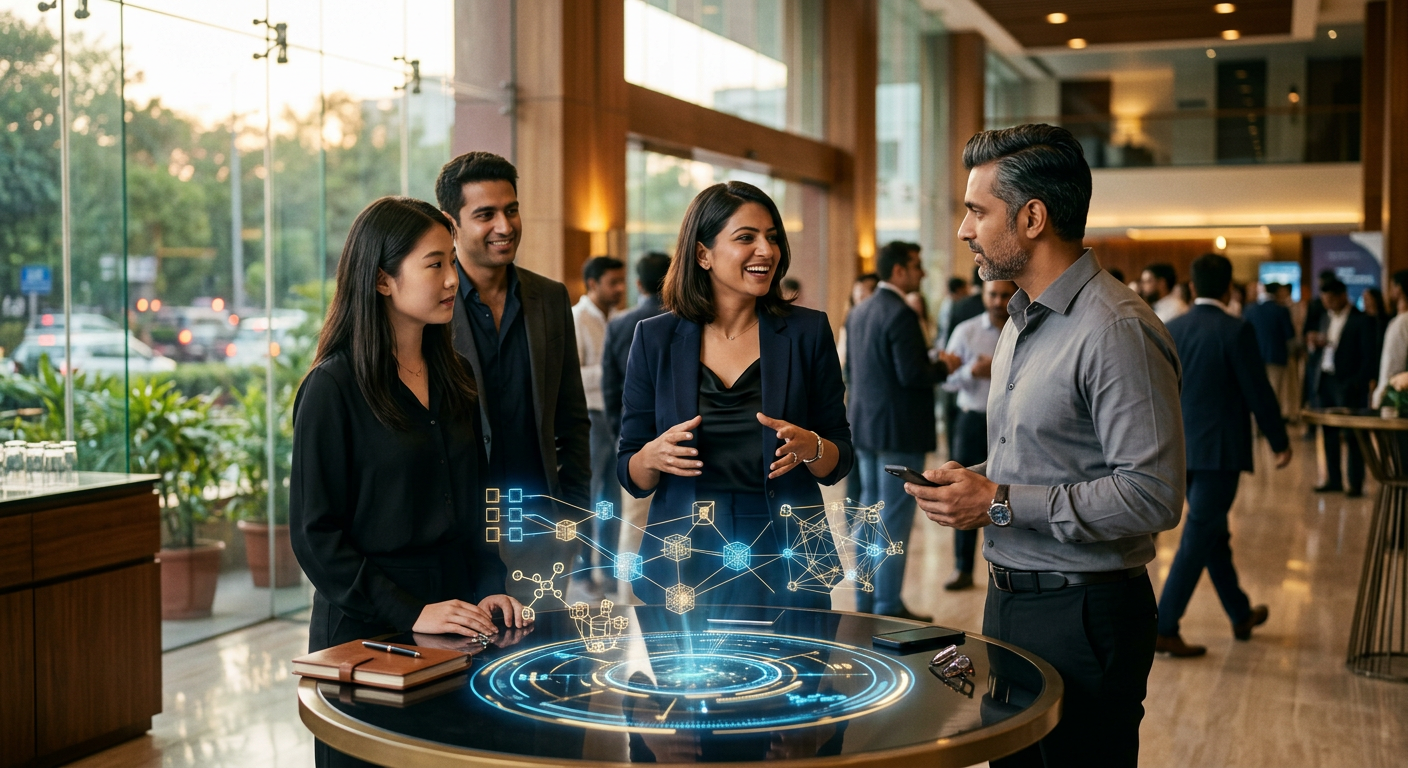 crypto communities connecting in Delhi — Uniendo a los entusiastas de los NFT y Nómadas Digitales de Delhi en la vida real (IRL)
