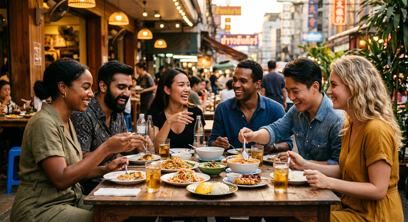 expats connecting in Bangkok — Unlock Bangkok's Digital Nomad Scene: Connect, Work & Thrive