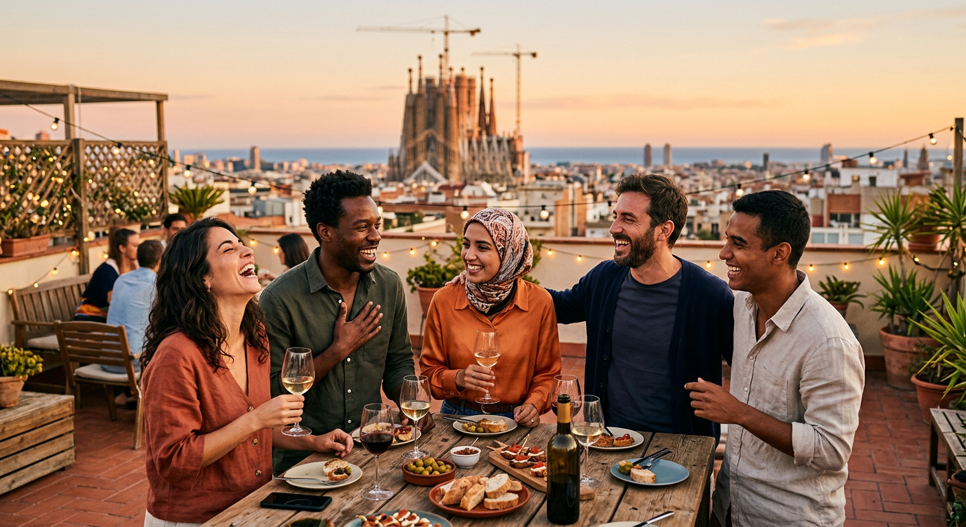 make friends connecting in Barcelona — How to Meet Digital Nomads & Find Your Community in Barcelona?