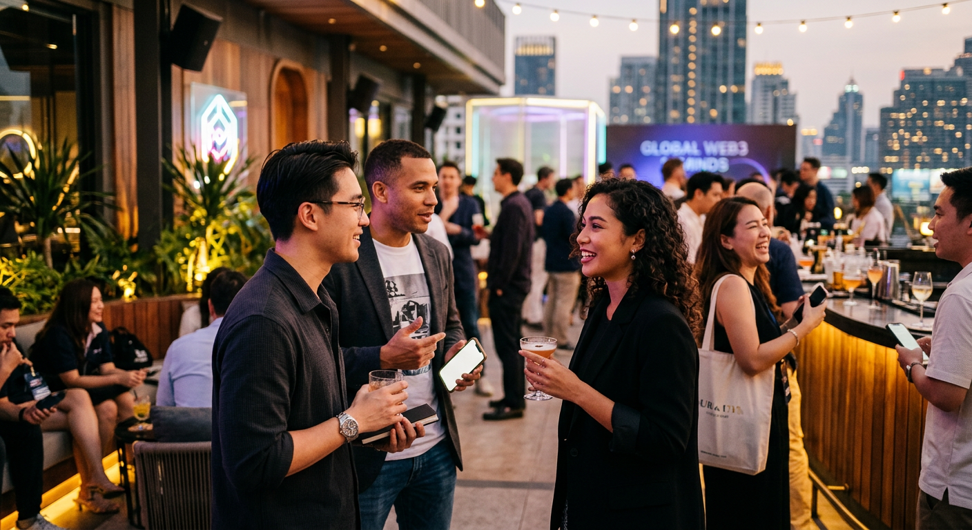 nft holders connecting in Bangkok — Как NFT-холдерам встретиться с цифровыми кочевниками в Бангкоке?