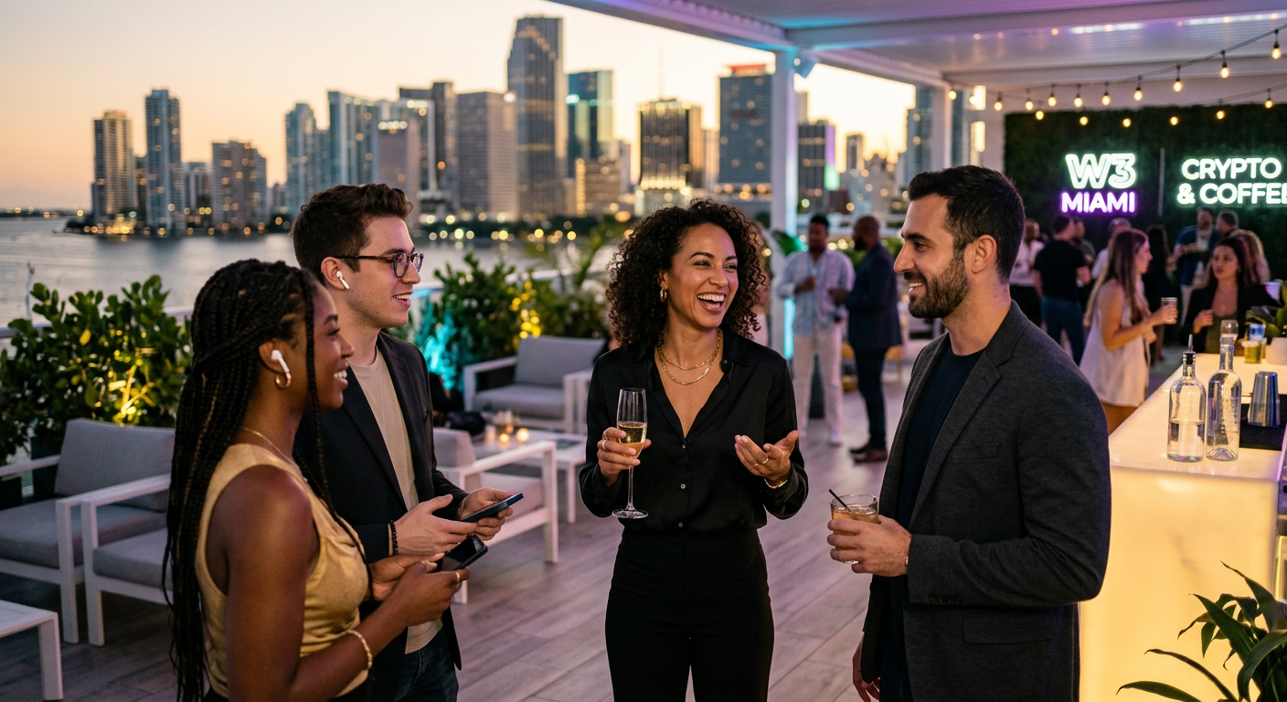 nft holders connecting in Miami — Comment rencontrer d'autres détenteurs de NFT et nomades crypto à Miami ?