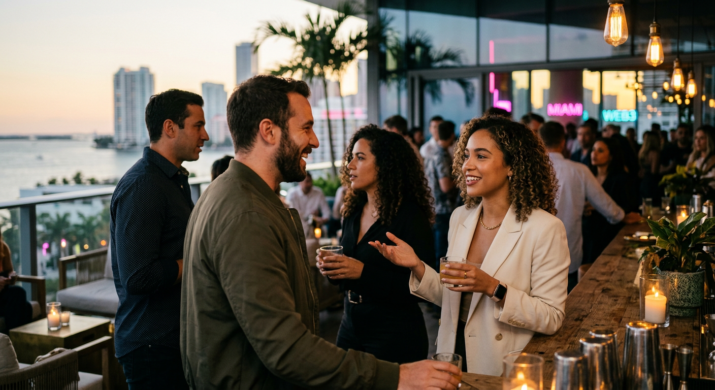 nft holders connecting in Miami — Как встретить NFT-холдеров и крипто-кочевников в Майами?