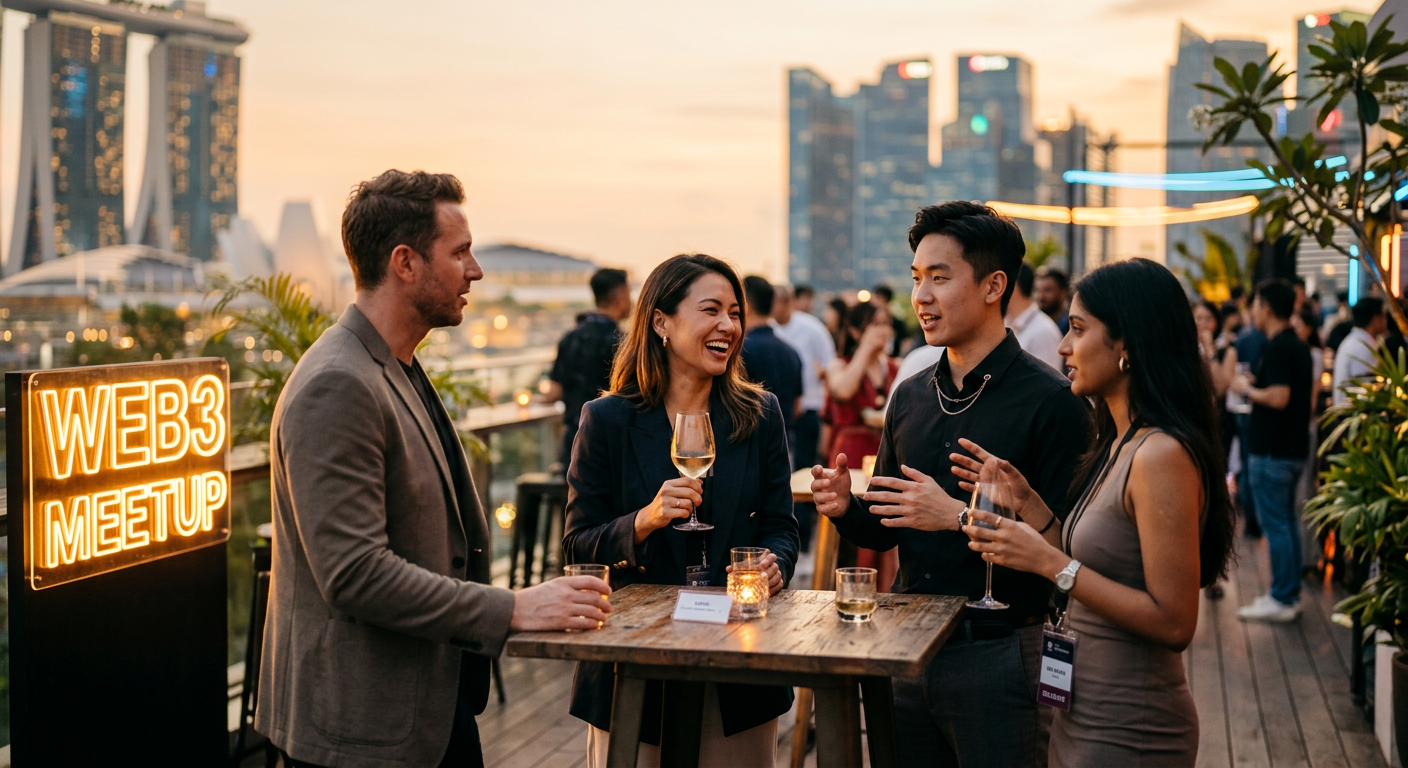 nft holders connecting in Singapore — Encuentra tu Tribu Web3: Nómadas Digitales y NFTs en Singapur