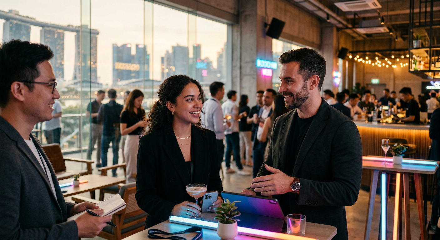 nft holders connecting in Singapore — Conecte-se: Nômades Digitais NFT em Singapura