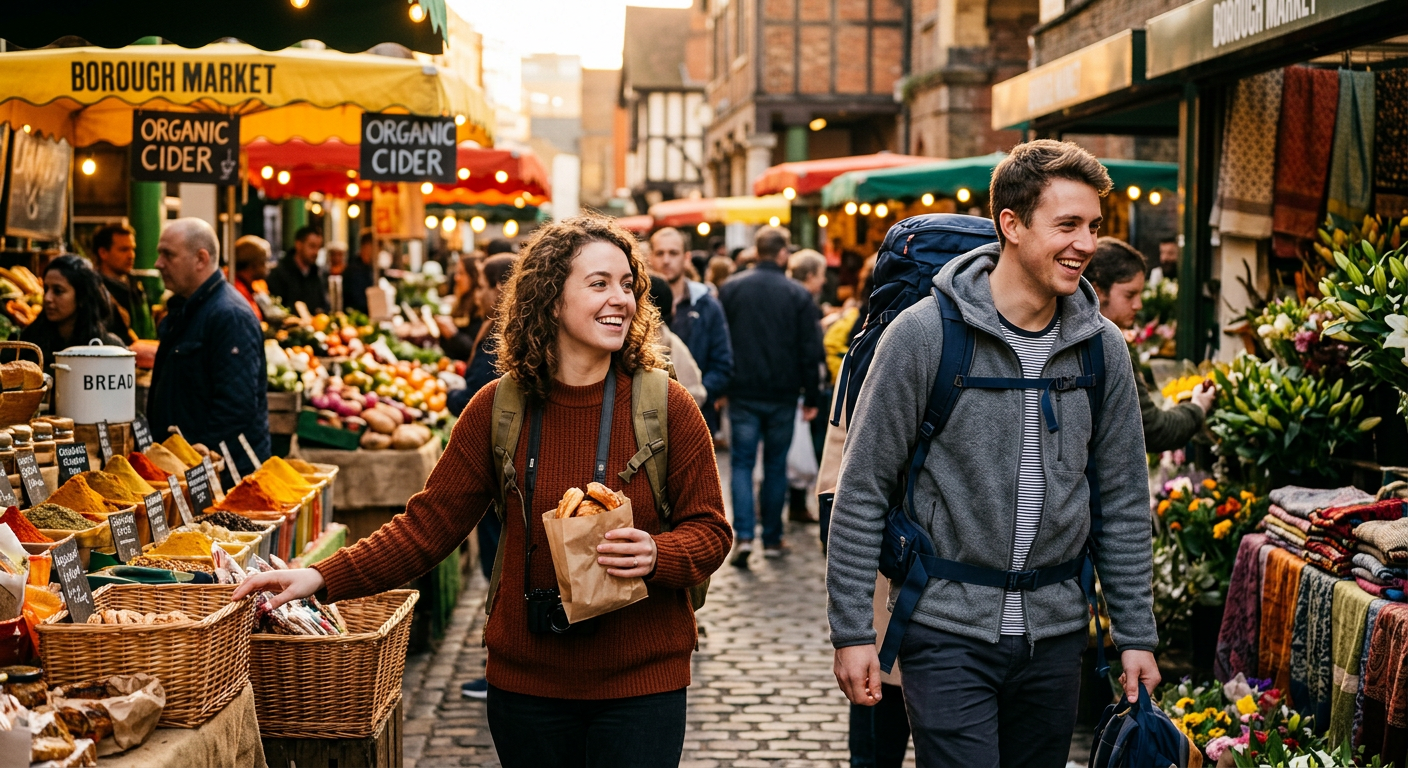 travelers connecting in London — Qual é a melhor forma de conhecer nômades digitais em Londres?