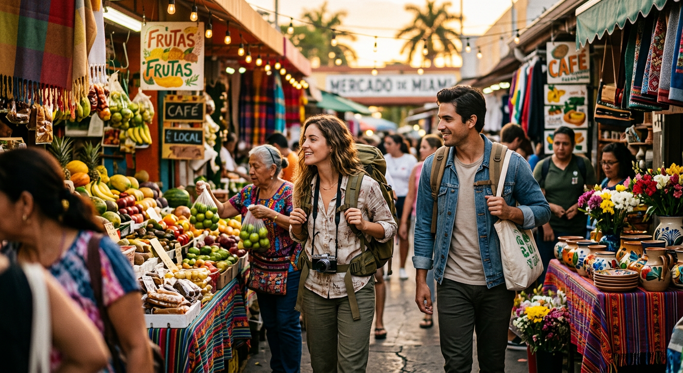 travelers connecting in Miami — Wie trifft man als digitaler Nomade Gleichgesinnte in Miami?