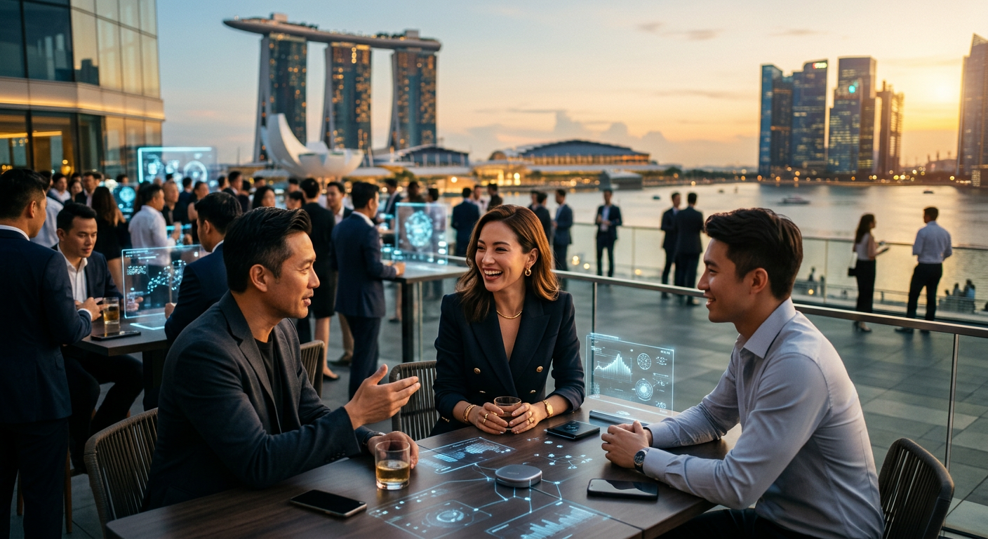 crypto communities connecting in Singapore — Como Conhecer Outros Expats e Holders de NFT em Singapura?