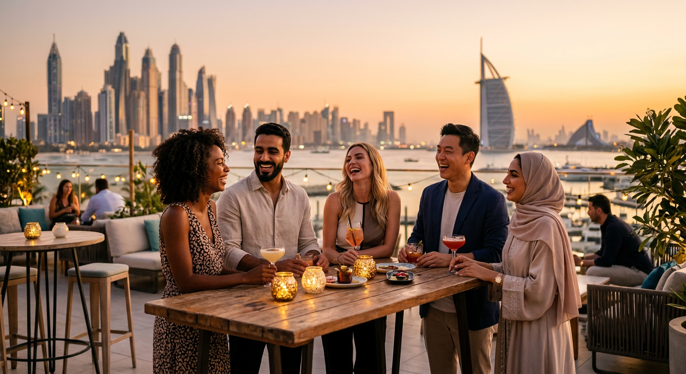 make friends connecting in Dubai — Expatriés à Dubaï : Connectez-vous et Créez des Amitiés Durables
