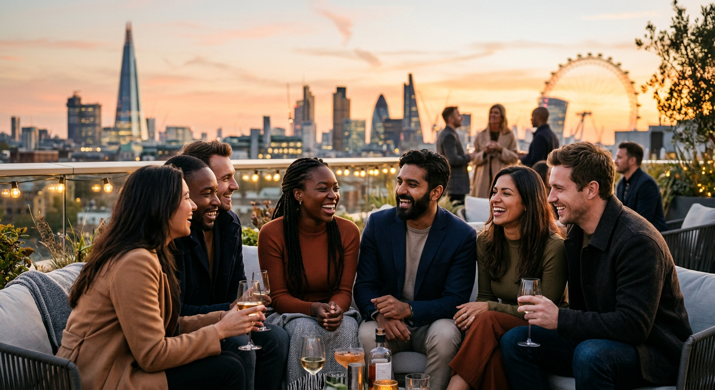 make friends connecting in London — Faça Amigos em Londres: O Guia Definitivo para Expatriados
