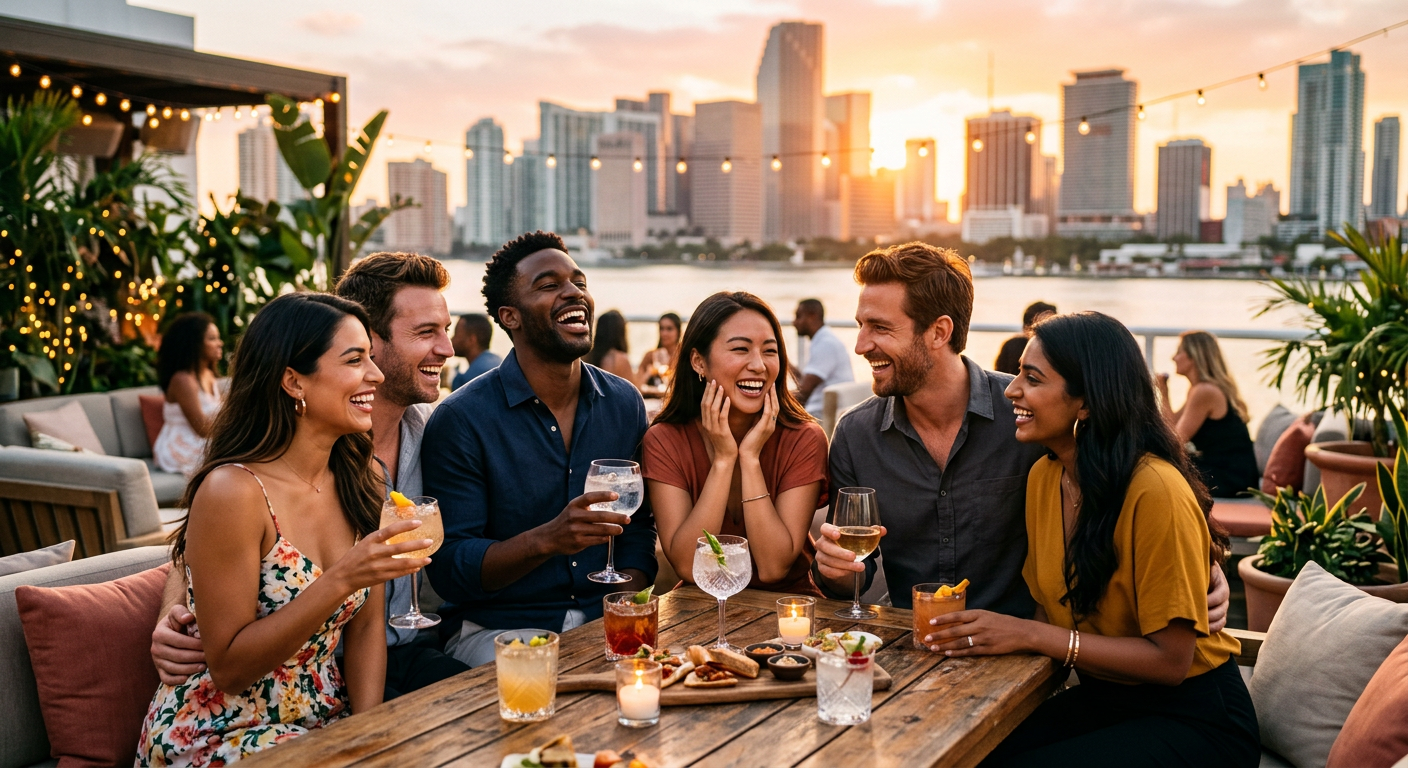 make friends connecting in Miami — Making Friends as an Expat in Miami: Your Guide to Connection