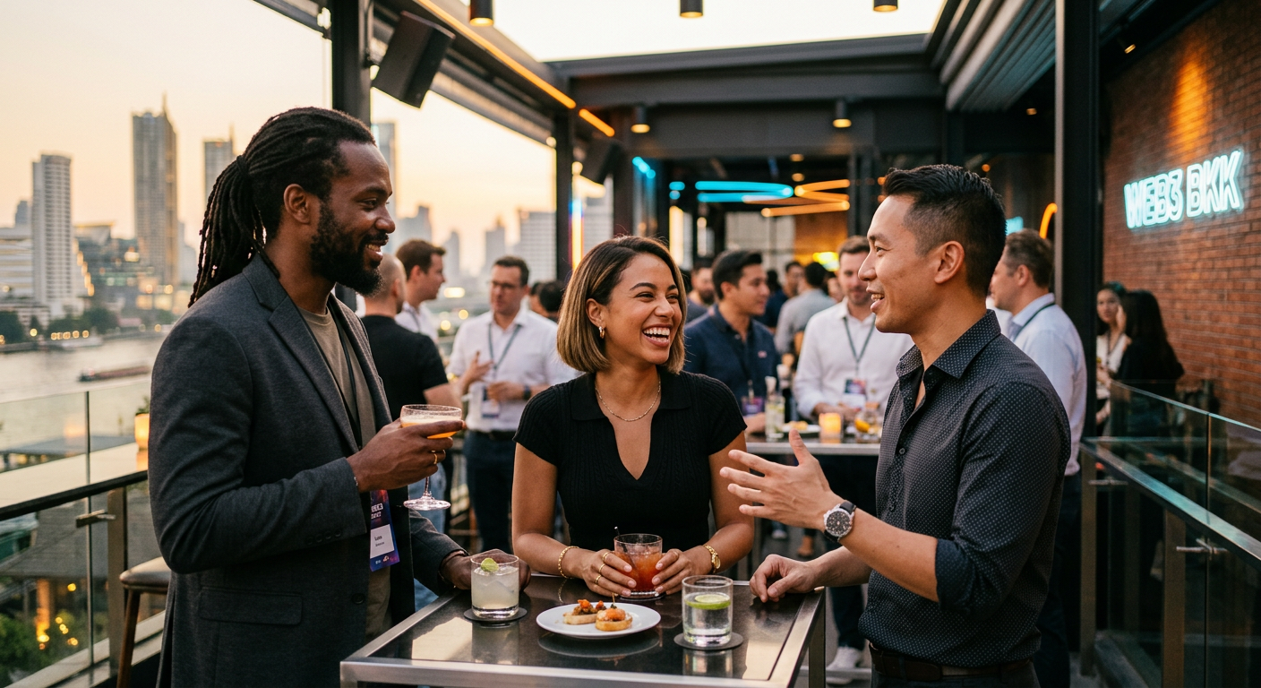 nft holders connecting in Bangkok — كيف يمكن لحاملي NFT الوافدين بناء عشيرتهم الرقمية في بانكوك؟