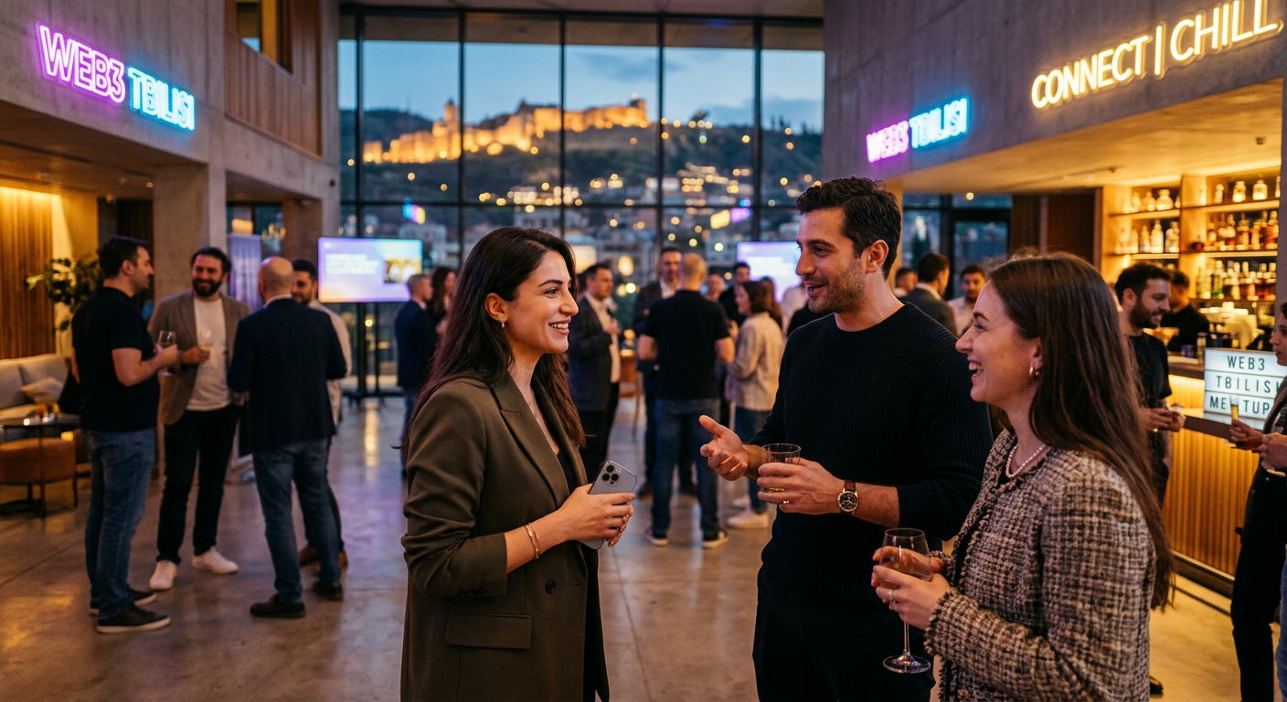nft holders connecting in Tbilisi — ¿Cómo conectar con otros poseedores de NFT y expatriados en Tbilisi?