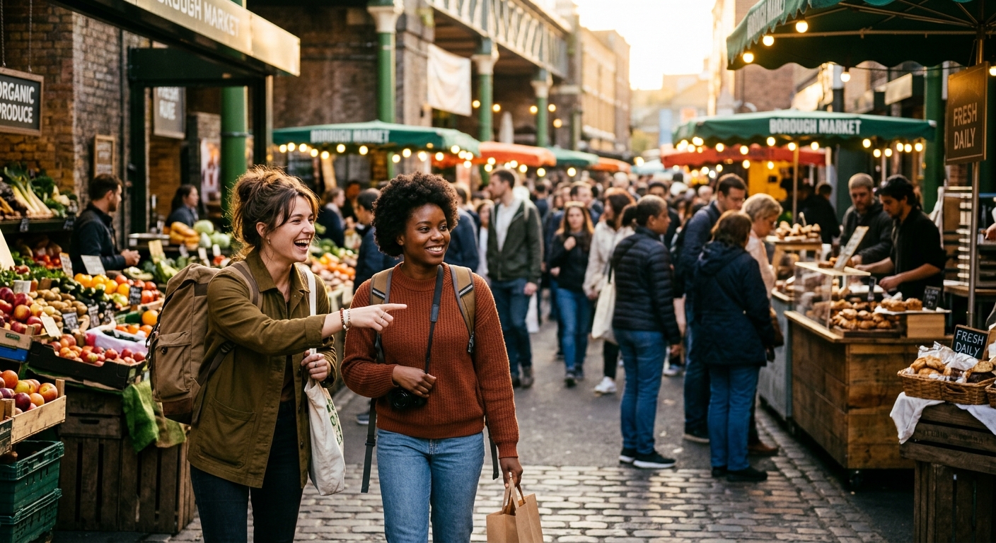travelers connecting in London — How to Easily Meet Expats and Locals When Relocating to London
