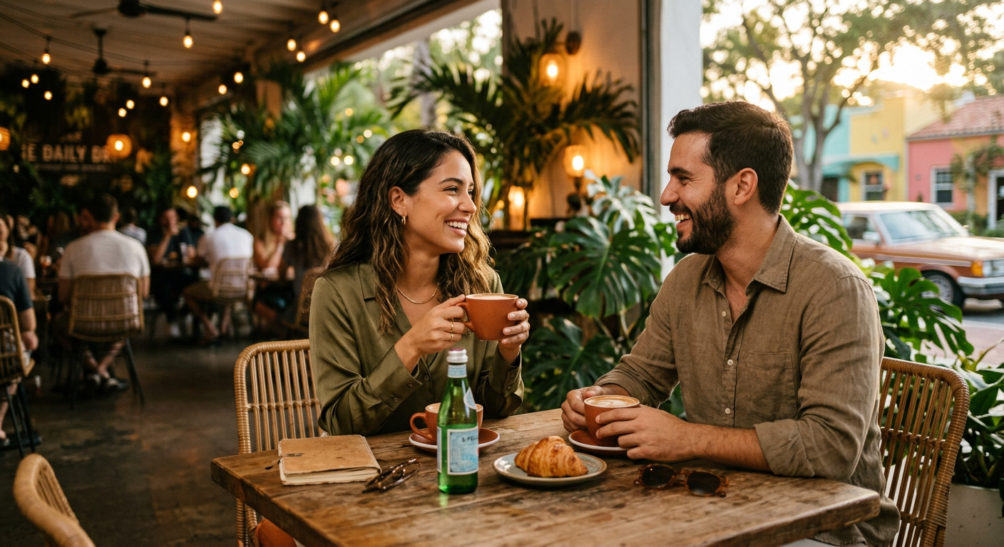 dating connecting in Miami — ¿Cómo conocer gente cerca de ti en Miami?