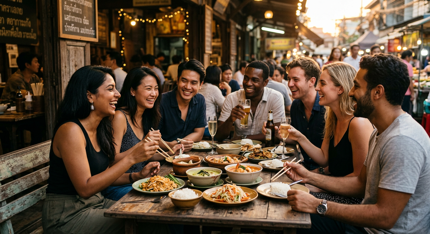 expats connecting in Bangkok — Conectando en la Ciudad de los Ángeles: Tu Guía para Conocer Gente en Bangkok