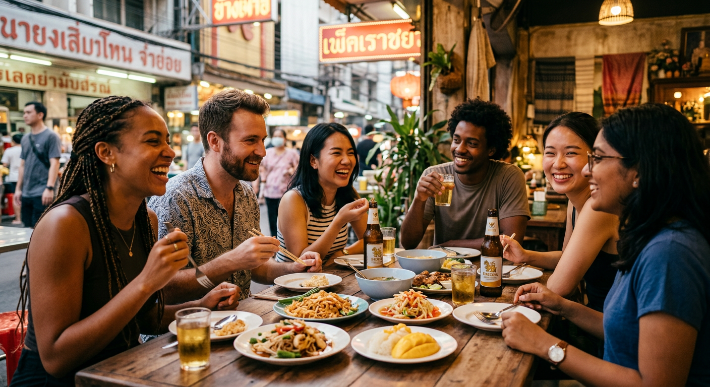 expats connecting in Bangkok — Como Expatriados Podem Conhecer Pessoas em Bangkok e Construir Conexões Reais