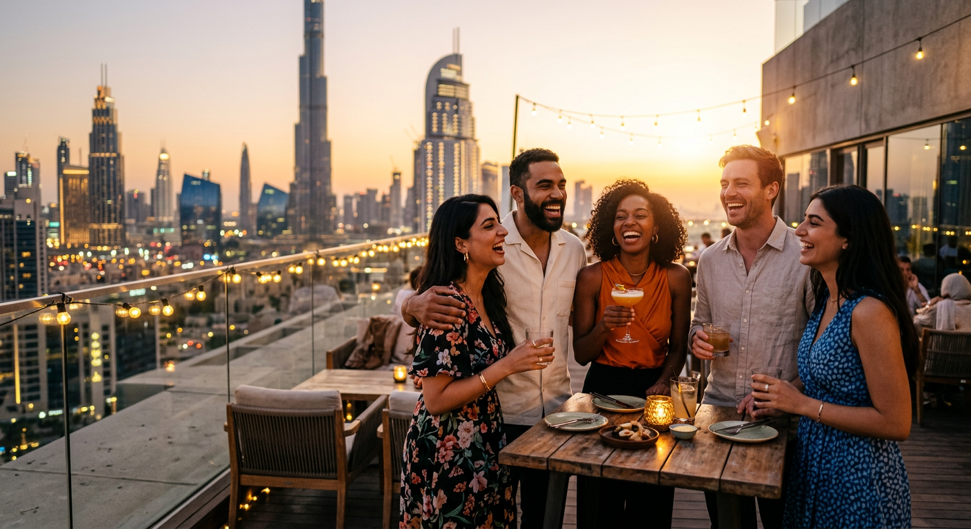 make friends connecting in Dubai — Freunde finden in Dubai: Als Expat und Einheimischer neue Leute kennenlernen