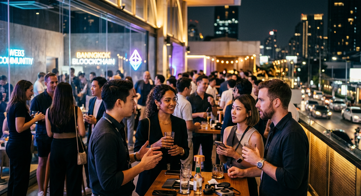 nft holders connecting in Bangkok — Wie triffst du NFT-Holder und Krypto-Begeisterte in Bangkok?