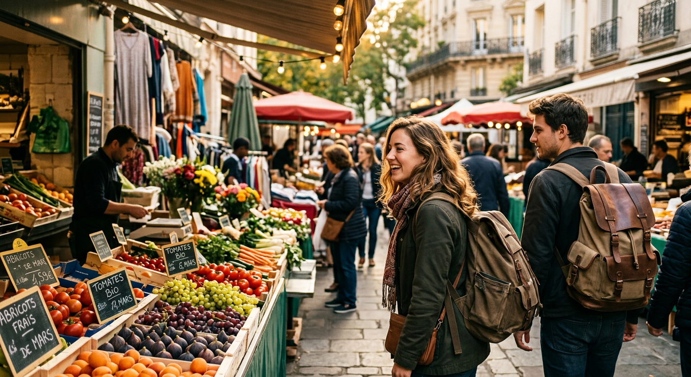 travelers connecting in Paris — How to Meet People Nearby in Paris, France?