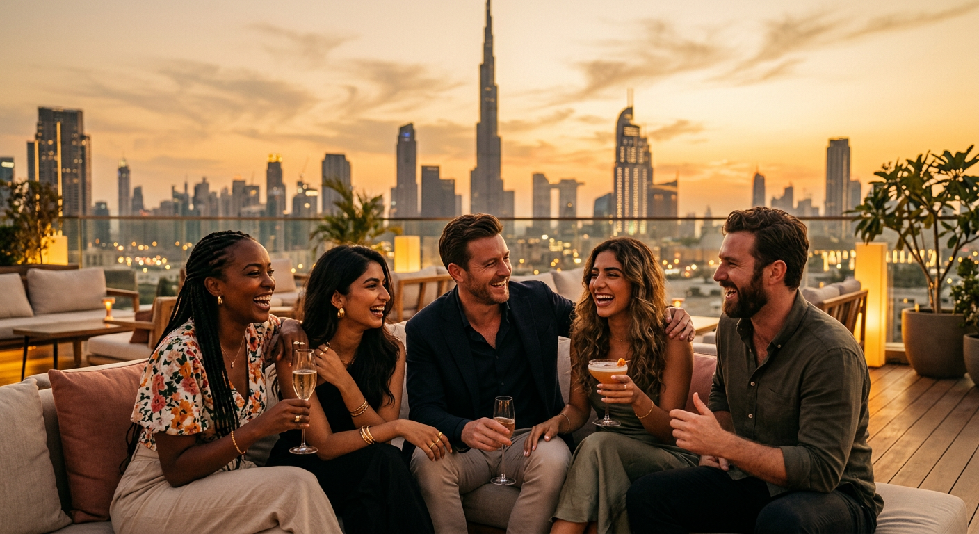 make friends connecting in Dubai — ¿Cuál es la forma más segura de conocer gente nueva y tener citas en Dubái?