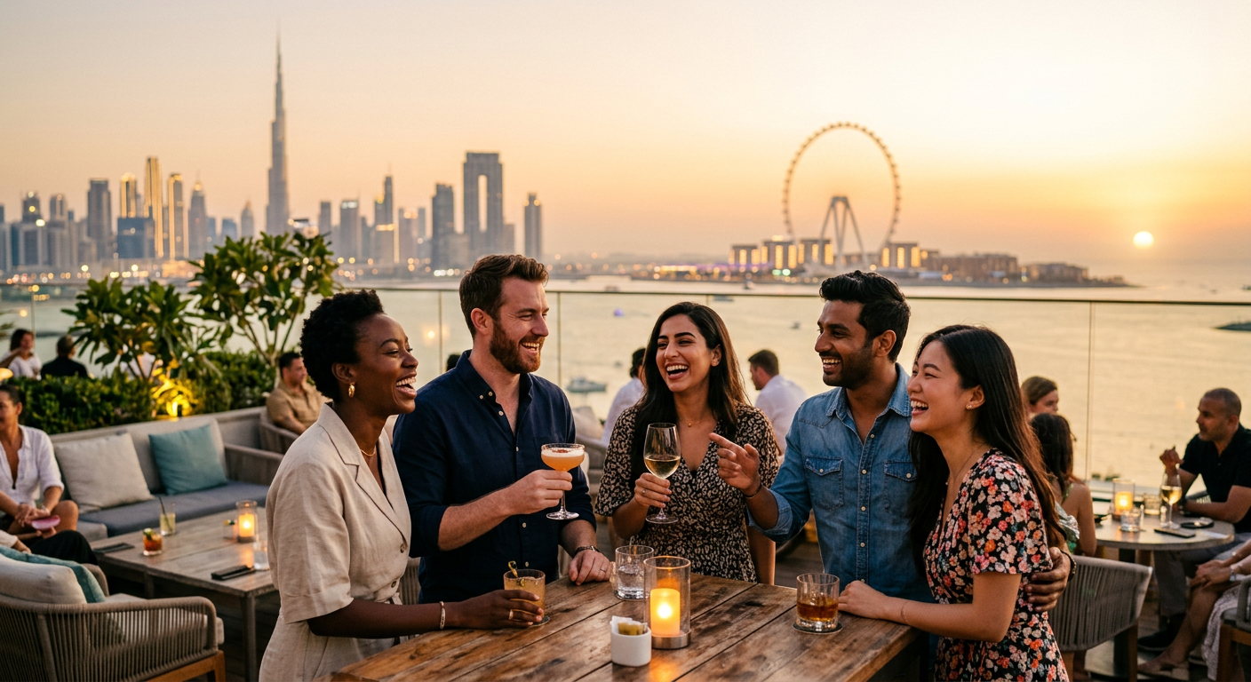 make friends connecting in Dubai — Connect & Thrive: Your Guide to Safely Meeting People in Dubai
