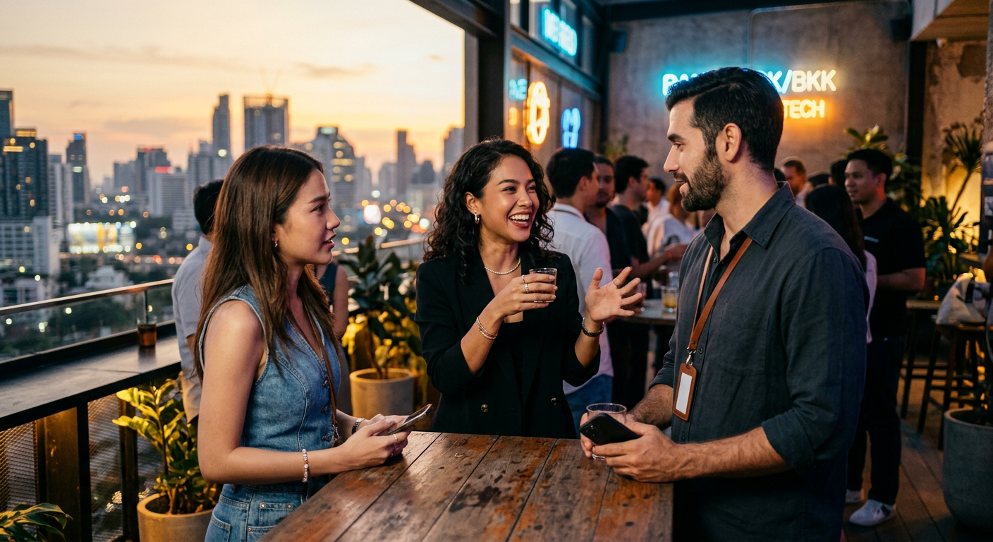 nft holders connecting in Bangkok — كيف تلتقي بأمان مع حاملي الـ NFT ومجتمعات الكريبتو في بانكوك؟