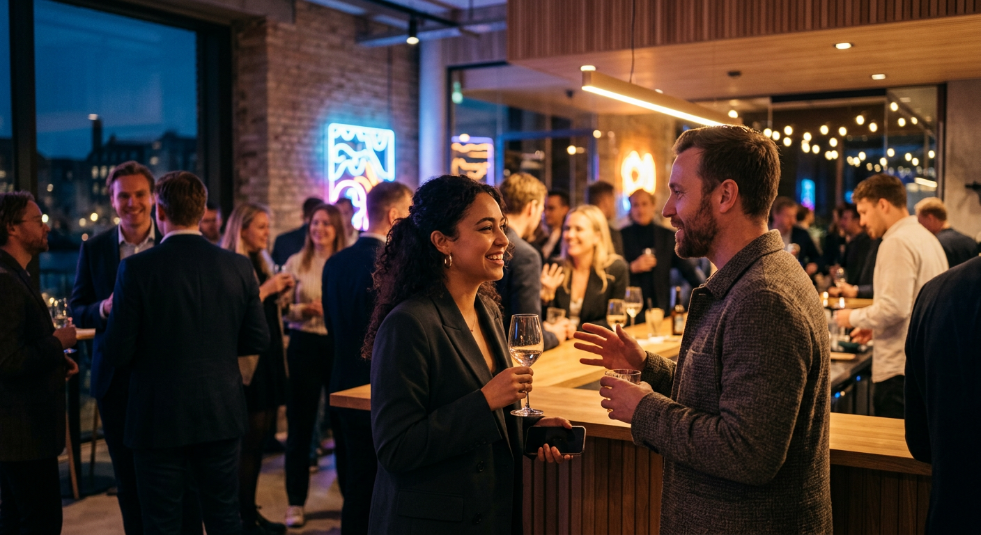 nft holders connecting in Copenhagen — Conexiones Seguras para Titulares de NFT en Copenhague
