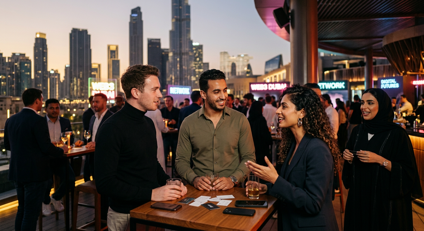 nft holders connecting in Dubai — كيف تلتقي بأمان مع حاملي الـNFTs ومنظمي مجتمعات الويب3 في دبي؟