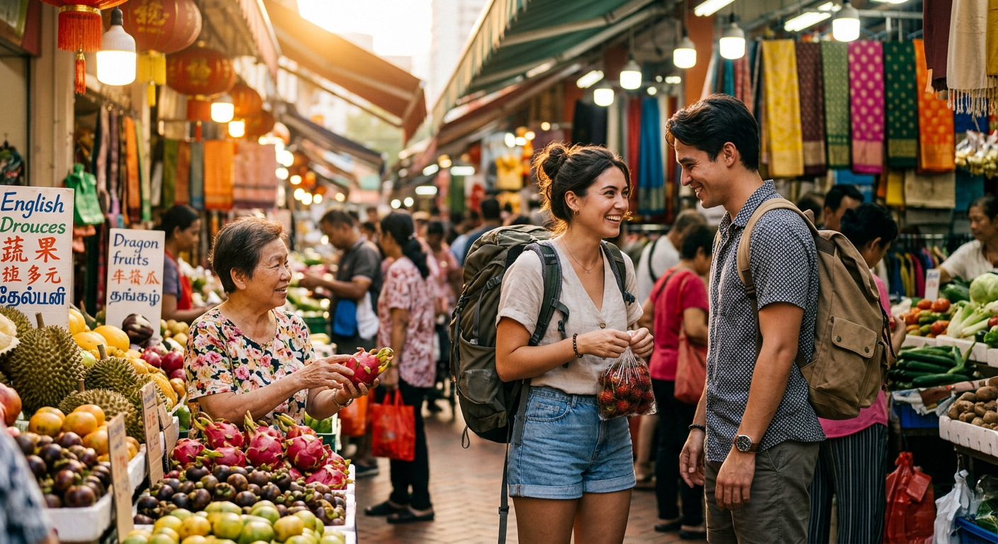 travelers connecting in Singapore — Safely Connect & Date in Singapore: Your Ultimate Traveler's Guide