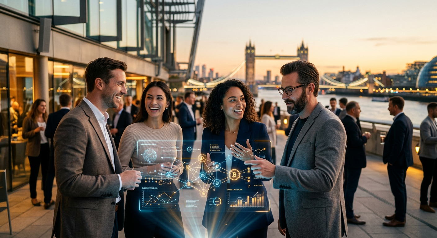 crypto communities connecting in London — Gana con tus NFT en Londres: Socializa y Genera Recompensas Cripto con Meeet