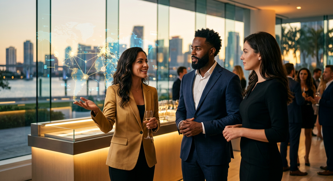 crypto communities connecting in Miami — Verbinde dich, verdiene Krypto: Dein Guide zu Social-to-Earn in Miamis NFT-Szene